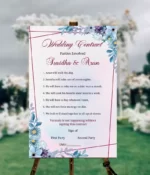 Indian Wedding Contract 3 Printable or E Invitation