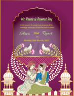 2_Indian Pattachitra Detailed Wedding Invitation Card_EI-min