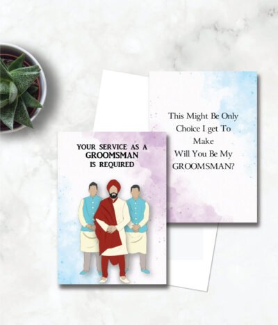 Groomsman E Invitation