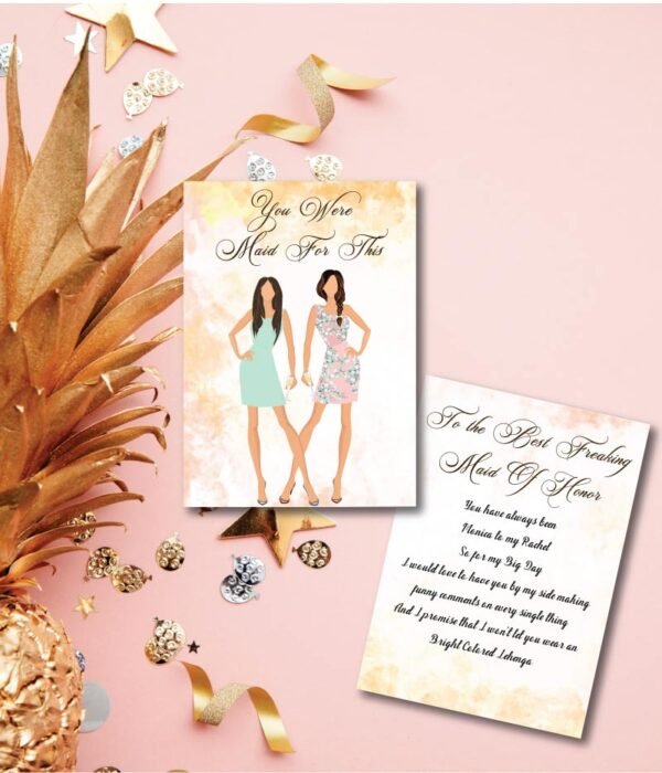 Maid For This Bridesmaid E Invitation