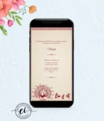 Worli Art Wedding Invitation Card