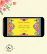 Mehendi Ki Shaam Wedding Invitation Card