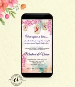 Sangeet Function Indian Wedding E Invitation Card