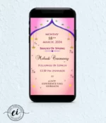 Cute Ilustrated Carricature Quirky Indian Wedding E Invitation