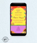 Cute Ilustrated Quirky Indian Wedding E Invitation