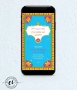 Cute Ilustrated Quirky Indian Wedding E Invitation