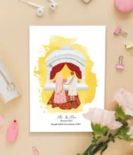 Gurudwara Story Telling Wedding Card