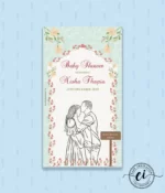 Indian Parents Baby Shower E Invitation