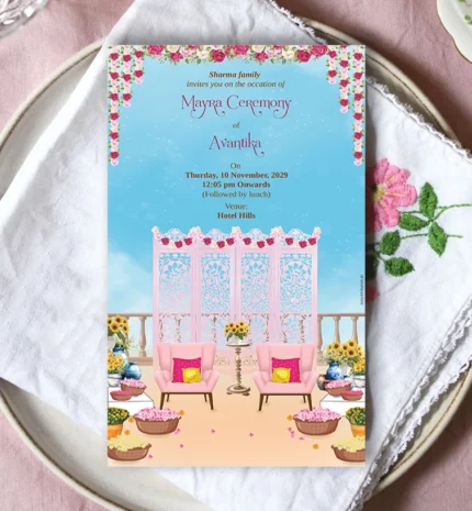 Easy Invitation Mayra Invite, EI_MC0001