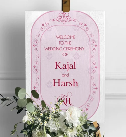 Easy Invitation Wedding Signage, EI_SN00012