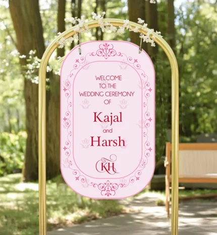 Easy Invitation Wedding Signage, EI_SN00012