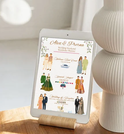 Easy Invitation Wordrobe Planner, EI_WP0004